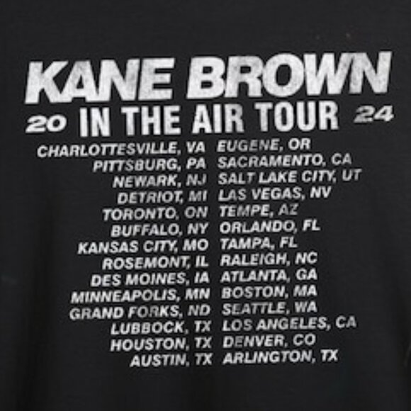 Kane Brown In The Air Tour 2024 Country Music Singer Fan Graphic 2-Sided 79 - Picture 3 of 6